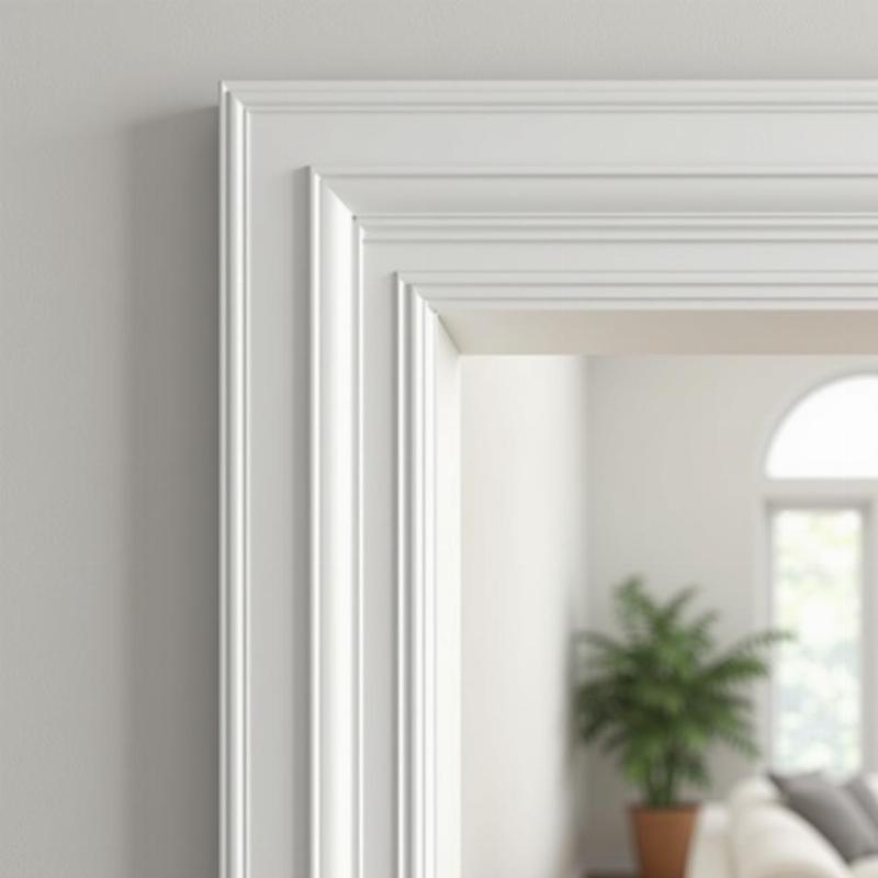 mau phao chi nhua pvc tron trang tri phong khach sang trong hien dai