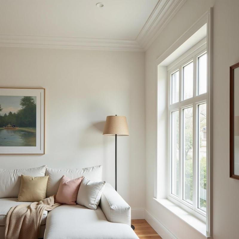 Mẫu phào chỉ PS khung tranh cho phòng gallery, tôn lên vẻ đẹp nghệ thuật