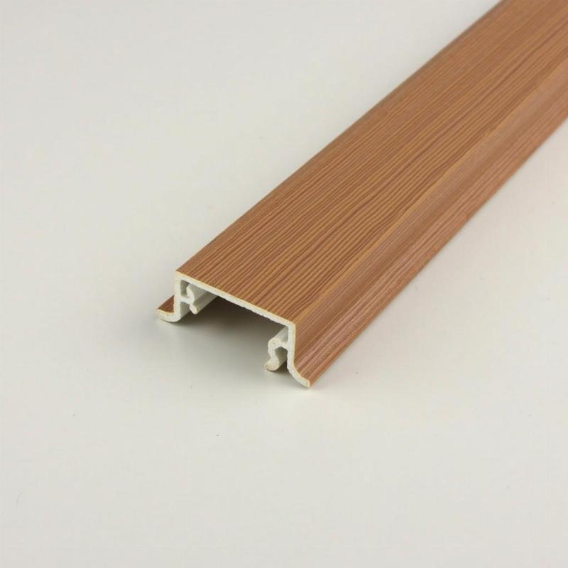 phao chỉ nhựa PS màu vân gỗ, kích thước 7cm, chống thấm nước, lắp đặt dễ dàng